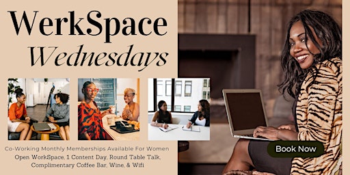 Primaire afbeelding van WorkSpace Wednesdays For Women