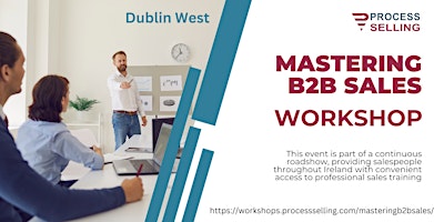 Imagem principal do evento Mastering B2B Sales (Dublin West)