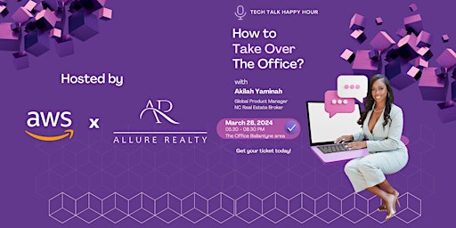 Imagen principal de Women In Tech Happy Hour: How to take over the office?