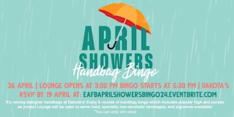 April Showers Handbag Bingo