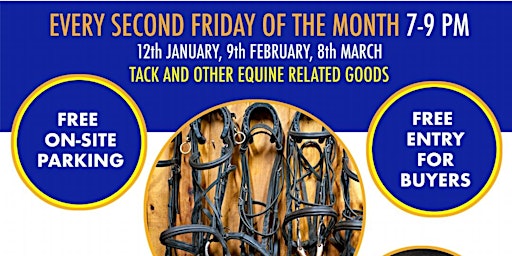 EPSOM RDA TACK SALE * FRIDAY 10th MAY 2024 * SELLER TABLE BOOKING