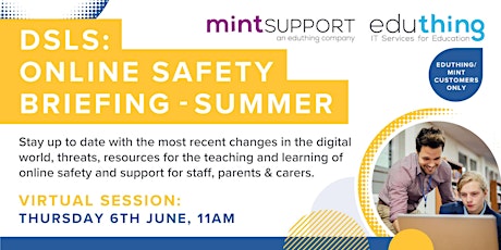 DSLs: Online Safety Briefing - Summer primary image