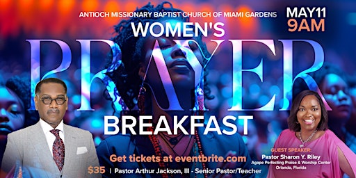 Hauptbild für Women's Prayer Breakfast hosted by Antioch Missionary Baptist Church