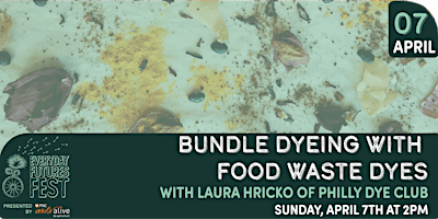 Imagen principal de Bundle Dyeing with Food Waste Dyes with Laura Hricko