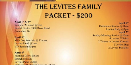 The Levites Packets: Family Packet
