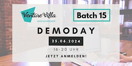 VentureVilla DemoDay Batch 15  primärbild