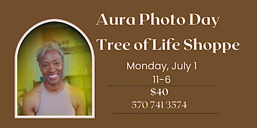 Aura Photo Sessions At The Tree Of Life Shoppe