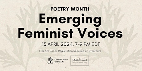 POETRY MONTH: Emerging Feminist Voices