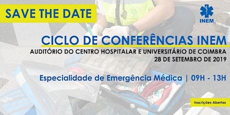Ciclo de Conferências INEM - Especialidade de Emergência Médica