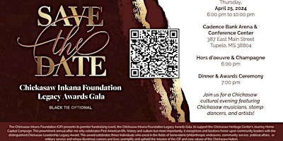 Image principale de Chickasaw Inkana Foundation Legacy Awards Gala