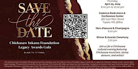 Chickasaw Inkana Foundation Legacy Awards Gala