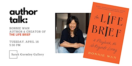 Author Talk: Bonnie Wan
