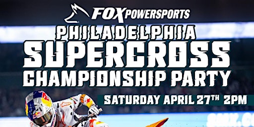 Image principale de Philadelphia Supercross Championship Watch Party @ FPS