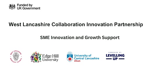 Imagem principal do evento Launch Event - West Lancashire Collaborative Innovation Programme