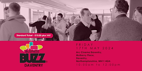 Business Buzz In Person Networking - Daventry