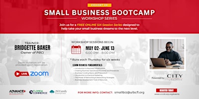 Imagem principal do evento Small Business Bootcamp Cohort 20