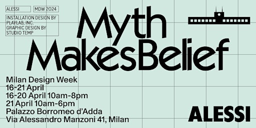 Immagine principale di Alessi "Myth Makes Belief" - Milan Design Week 2024 