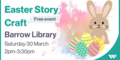 Imagem principal do evento Easter Story Craft at Barrow Library (2pm)