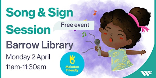Primaire afbeelding van Song & Sign at Barrow Library
