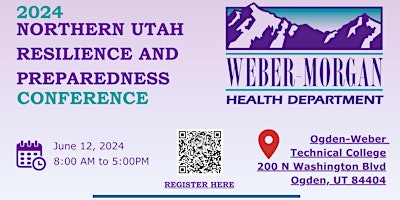 Imagem principal do evento 2024 Northern Utah Resilience & Preparedness Conference