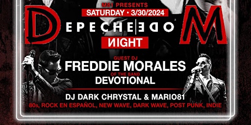 Imagen principal de Depeche Mode Night - Club Fun City -  DTLA - 21+