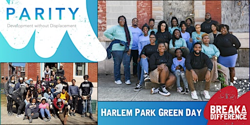 Image principale de Harlem Park Green Day - Gardening Volunteer Event with Parity Homes