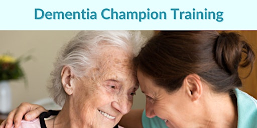 Image principale de Dementia Champion Training - Workshop 9