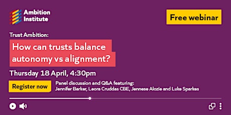 How can trusts balance autonomy vs alignment?