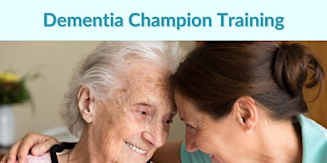 Dementia Champion Training - Workshop 12