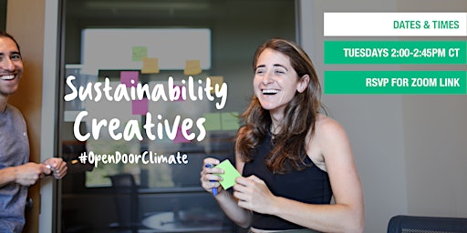 Imagem principal do evento Sustainability Creatives #OpenDoorClimate