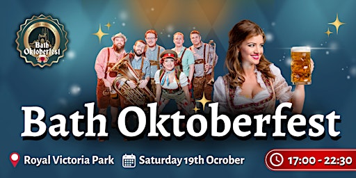 Imagem principal do evento Bath Oktoberfest - Saturday EVENING Session