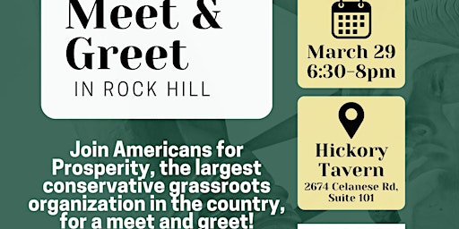 Americans for Prosperity Meet and Greet primary image