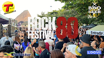 Rock 80 Festival no Aterro do Flamengo 25 e 26 maio