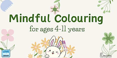 Drop-in Mindful Colouring for children @ Leamington Library