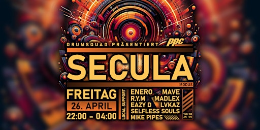 Drumsquad presents: SECULA (Modus) primary image