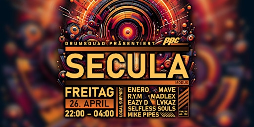 Primaire afbeelding van Drumsquad presents: SECULA (Modus)