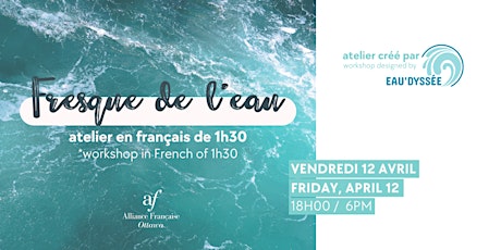 Atelier / workshop "Fresque de l'Eau"