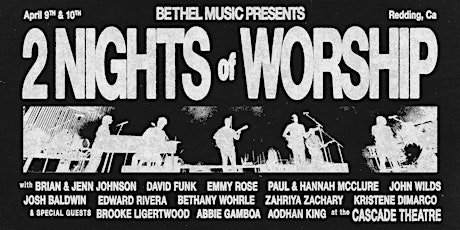 Imagen principal de Bethel Music: 2 Nights of Worship