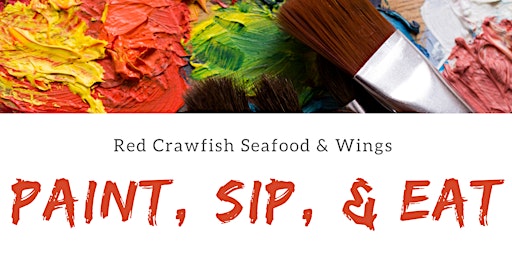 Image principale de Red Craw’s Paint, Sip, & Eat | Loganville Location