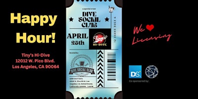 Imagem principal do evento Dive Social Club's Thirsty Thursday!