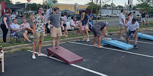 Imagem principal do evento Belmont Beach Bash - Cornhole Tournament