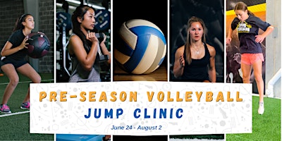 Pre-Season Volleyball Jump Clinic @ ATH-Katy primary image