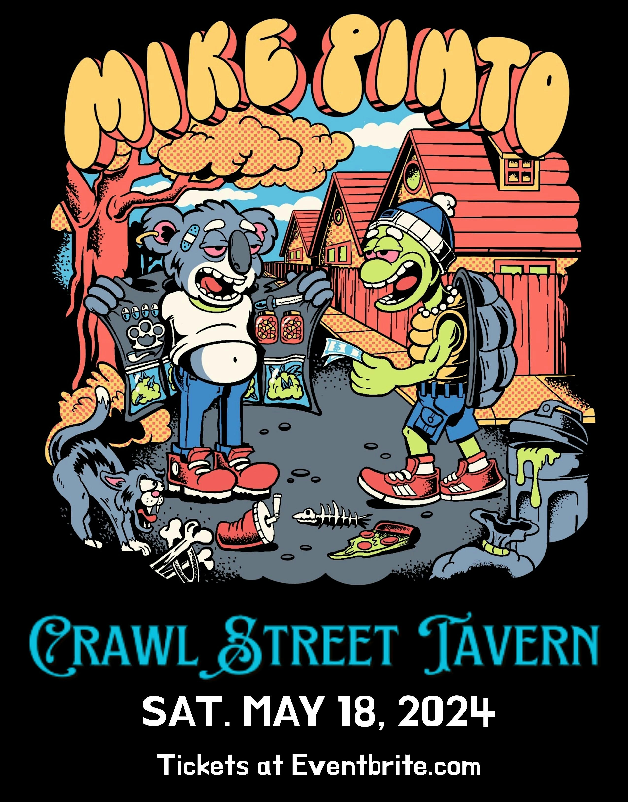 Mike Pinto at Crawl Street Tavern!