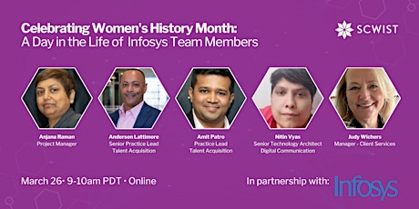 Celebrating Women's History Month:A Day in the Life of Infosys Team Members primary image