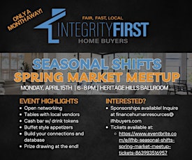 IFHB Seasonal Shifts: Spring Market Meetup