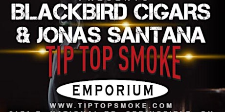 Tip Top Smoke and Blackbird cigar Tent event