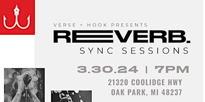 Imagem principal do evento Reverb | Sync Sessions by Verse + Hook