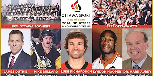 Hauptbild für 2024 Ottawa Sport Hall of Fame Inductions
