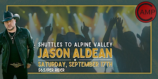 Camp Bar - Jason Aldean Shuttle to Alpine primary image