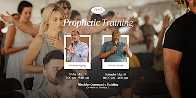 Imagem principal do evento Prophetic Training - May 2024